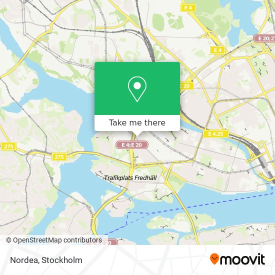 Nordea map