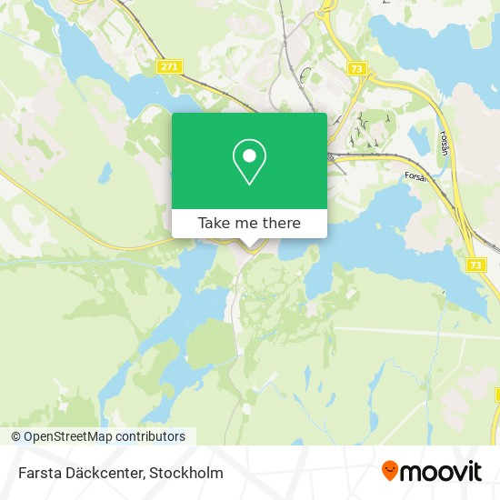 Farsta Däckcenter map