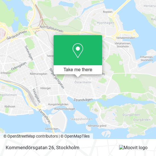 Kommendörsgatan 26 map