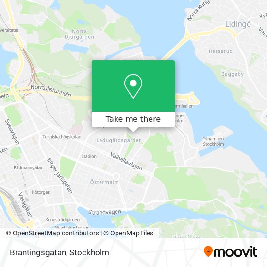 Brantingsgatan map