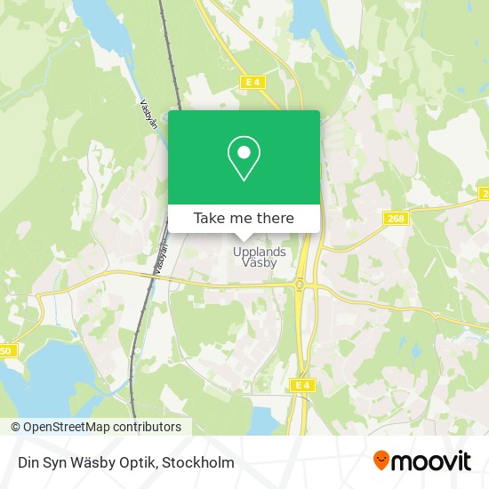 Din Syn Wäsby Optik map