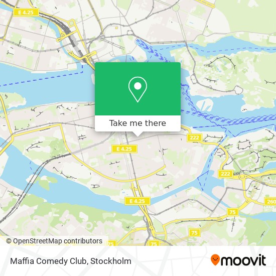 Maffia Comedy Club map