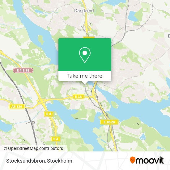 Stocksundsbron map