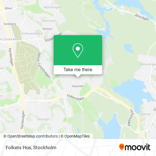 Folkets Hus map