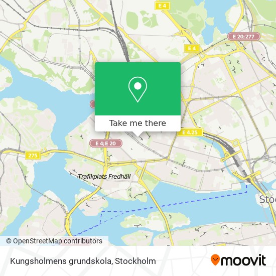 Kungsholmens grundskola map