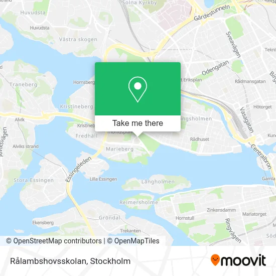 Rålambshovsskolan map