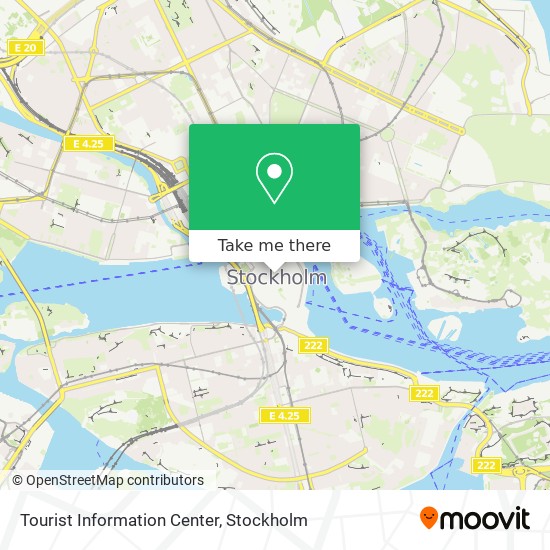 Tourist Information Center map