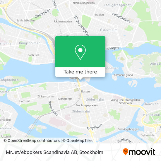 MrJet/ebookers Scandinavia AB map