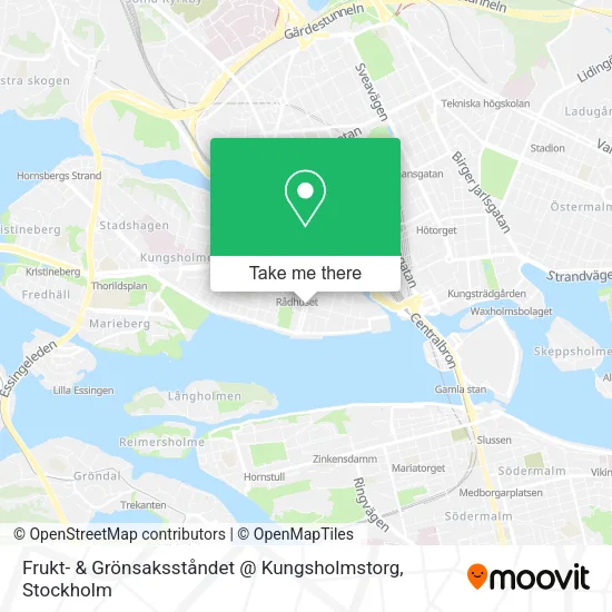 Frukt- & Grönsaksståndet @ Kungsholmstorg map
