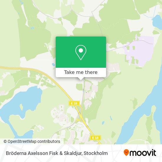 Bröderna Axelsson Fisk & Skaldjur map