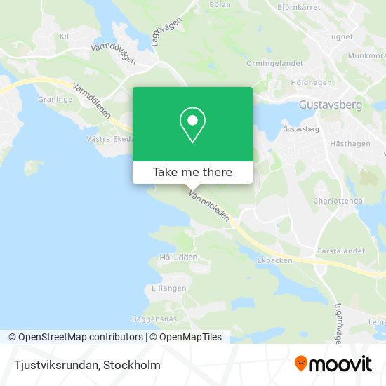 Tjustviksrundan map
