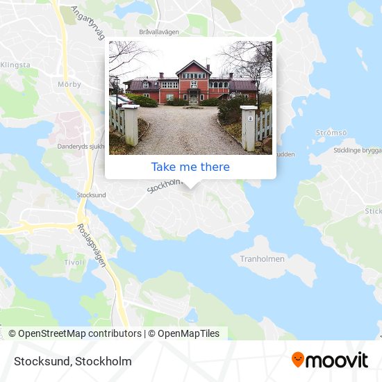 Stocksund map