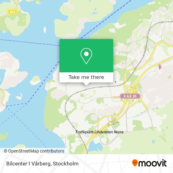 Bilcenter I Vårberg map