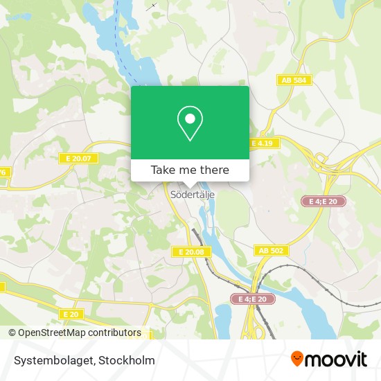 Systembolaget map