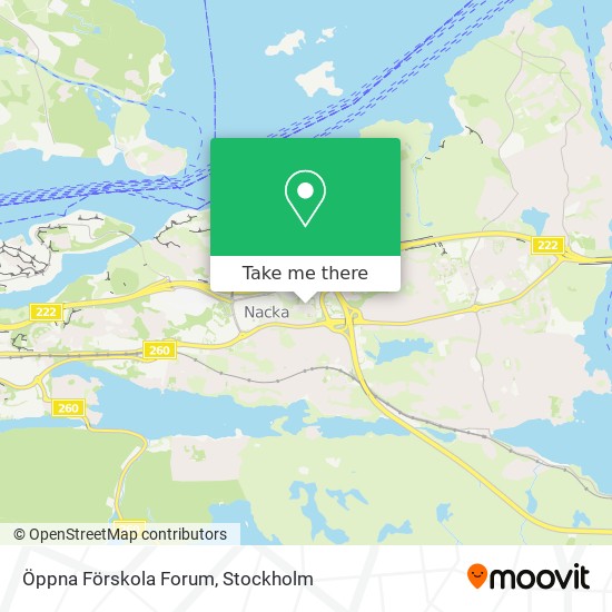 Öppna Förskola Forum map