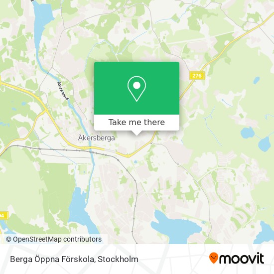 Berga Öppna Förskola map