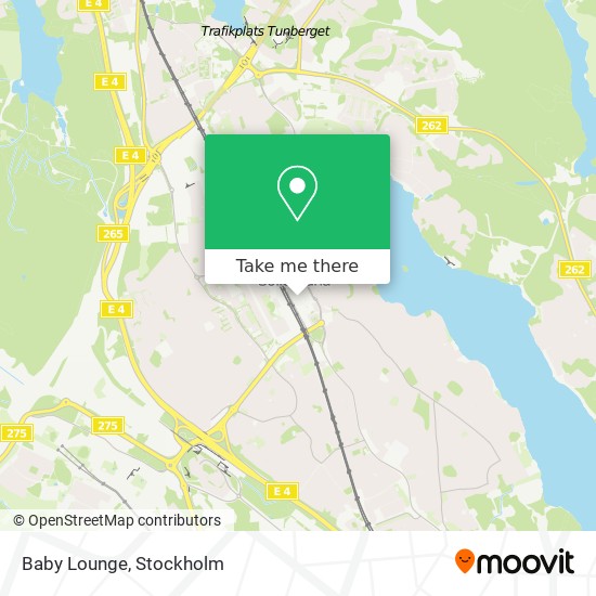 Baby Lounge map
