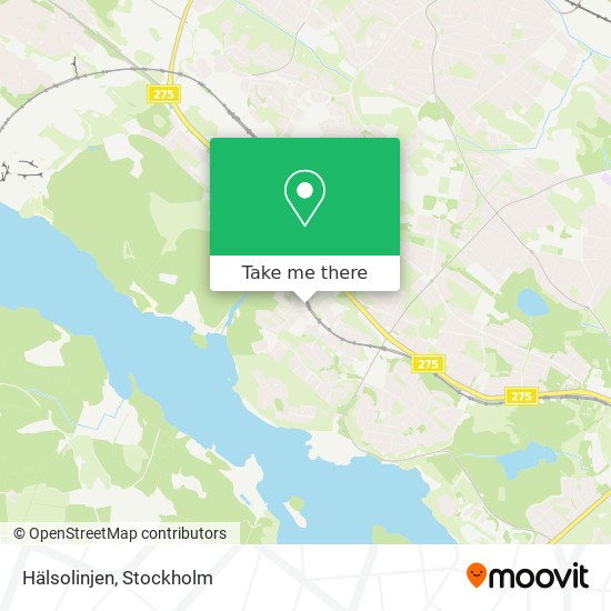 Hälsolinjen map