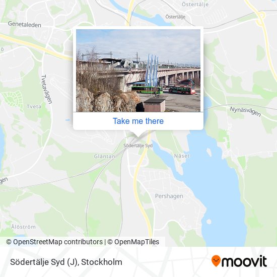Södertälje Syd (J) map