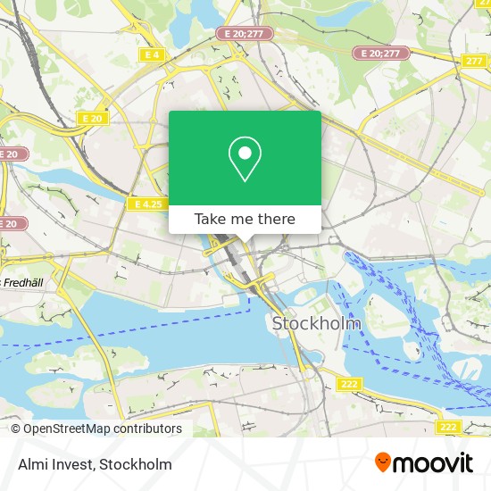 Almi Invest map