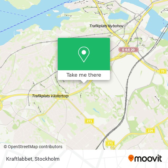 Kraftlabbet map