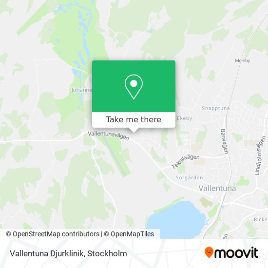 Vallentuna Djurklinik map