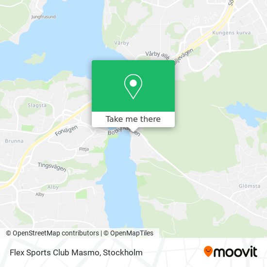 Flex Sports Club Masmo map