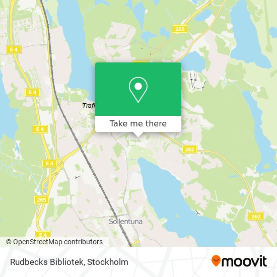 Rudbecks Bibliotek map