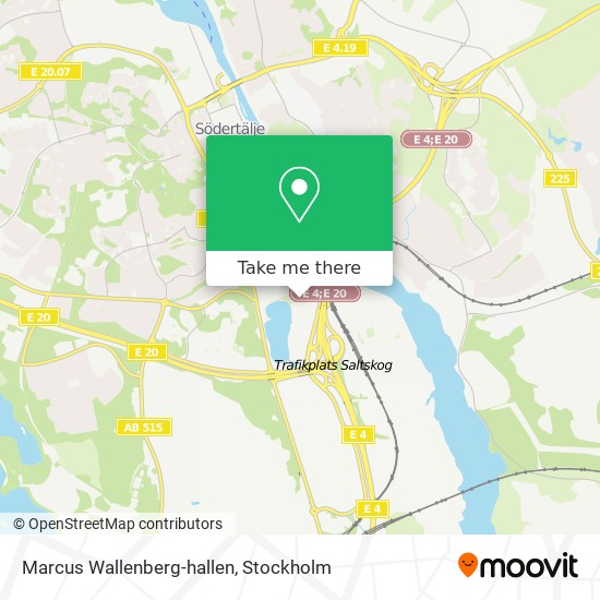 Marcus Wallenberg-hallen map