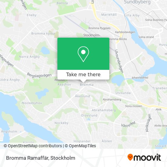 Bromma Ramaffär map