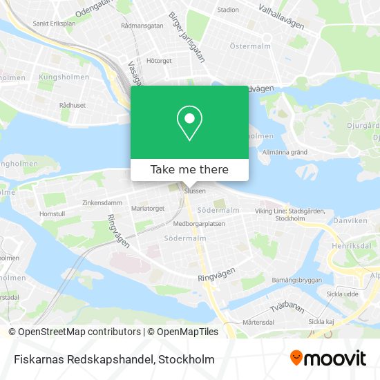 Fiskarnas Redskapshandel map