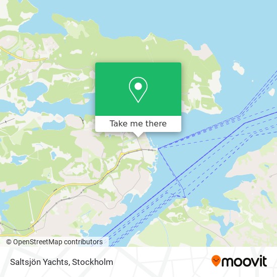 Saltsjön Yachts map