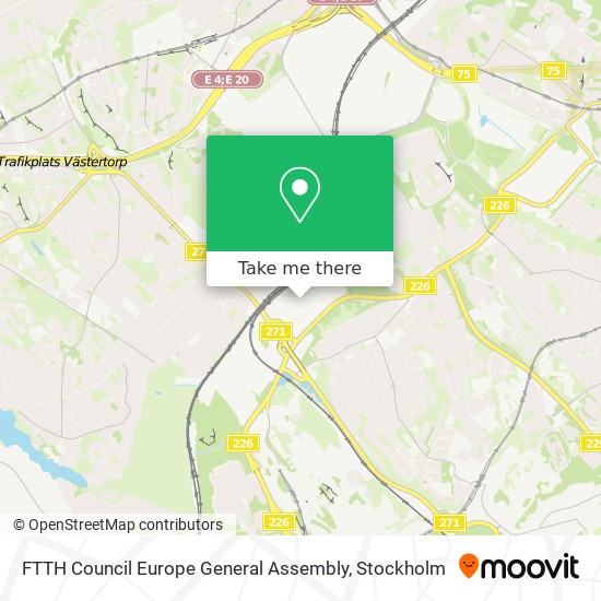 FTTH Council Europe General Assembly map