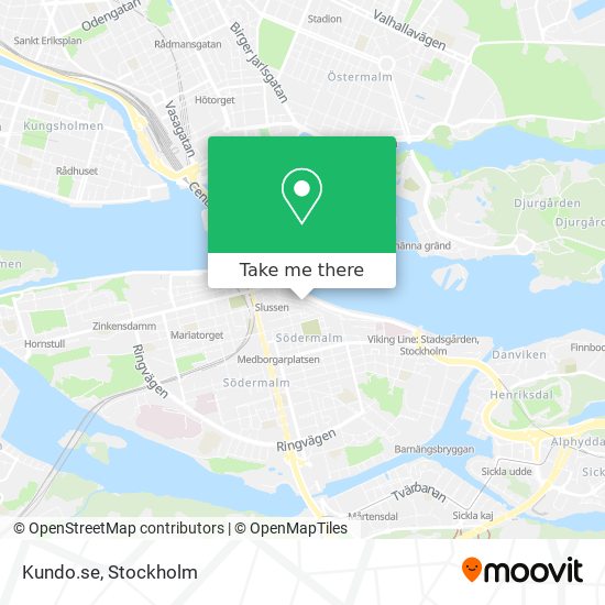 Kundo.se map