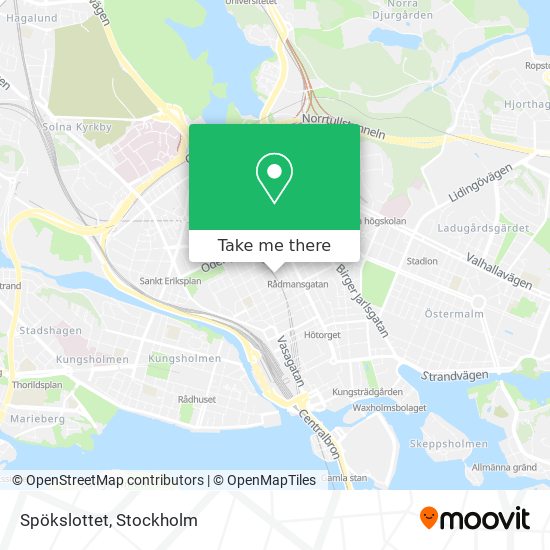 Spökslottet map