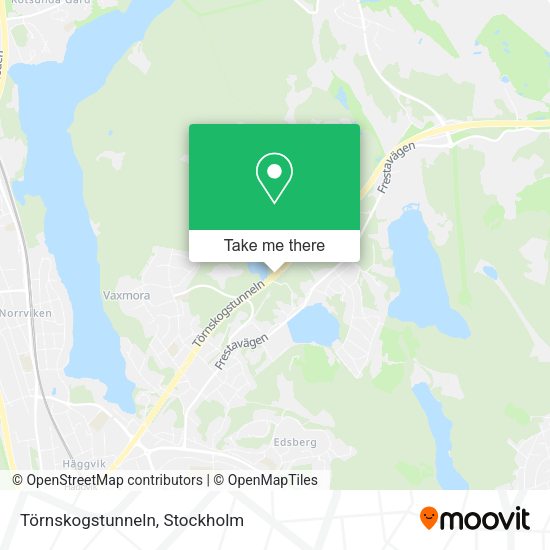 Törnskogstunneln map