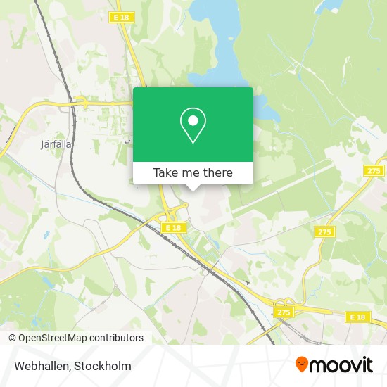 Webhallen map