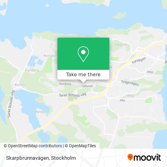 Skarpbrunnavägen map