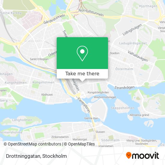 Drottninggatan map