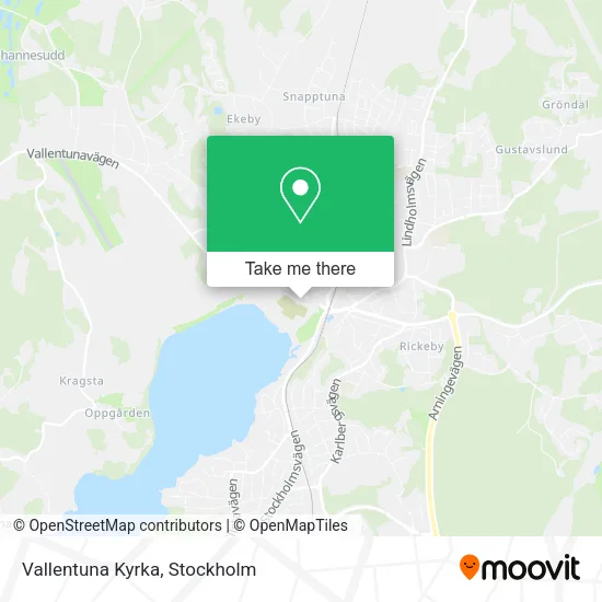 Vallentuna Kyrka map