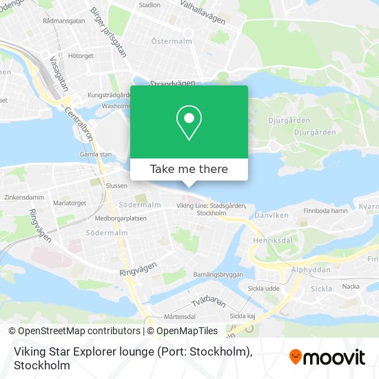 Viking Star Explorer lounge (Port: Stockholm) map