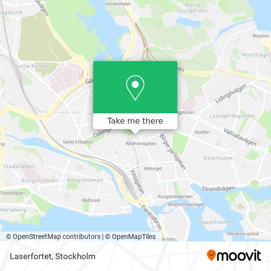 Laserfortet map