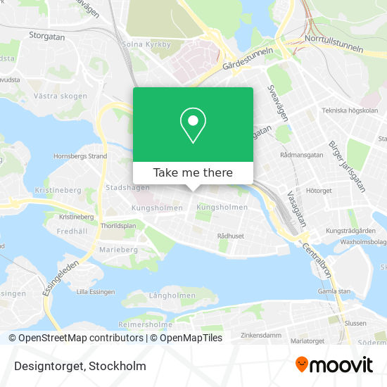 Designtorget map