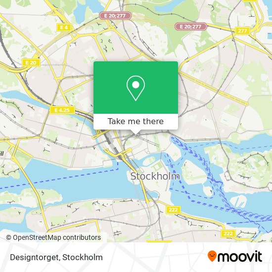 Designtorget map