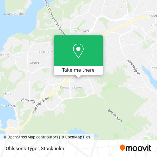 Ohlssons Tyger map