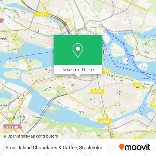 Small Island Chocolates & Coffee map