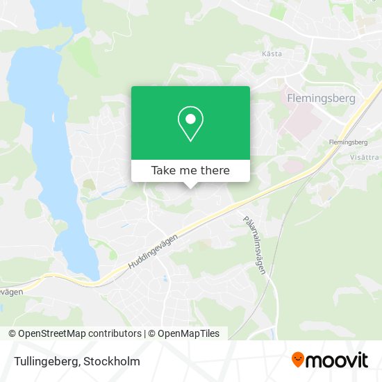 Tullingeberg map