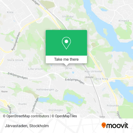 Järvastaden map