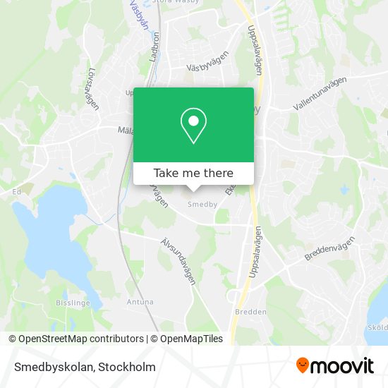 Smedbyskolan map