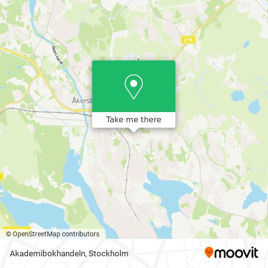 Akademibokhandeln map